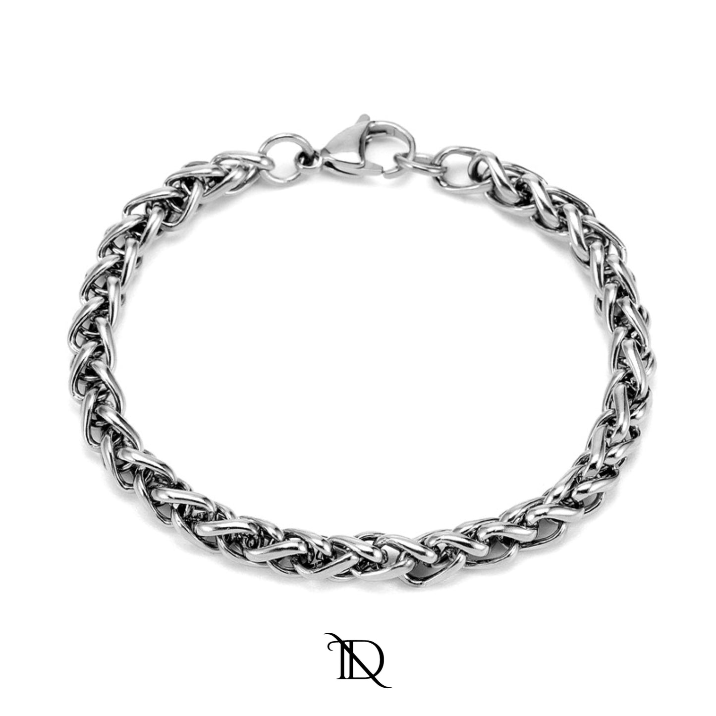 Stainless Twiddle Bracelet