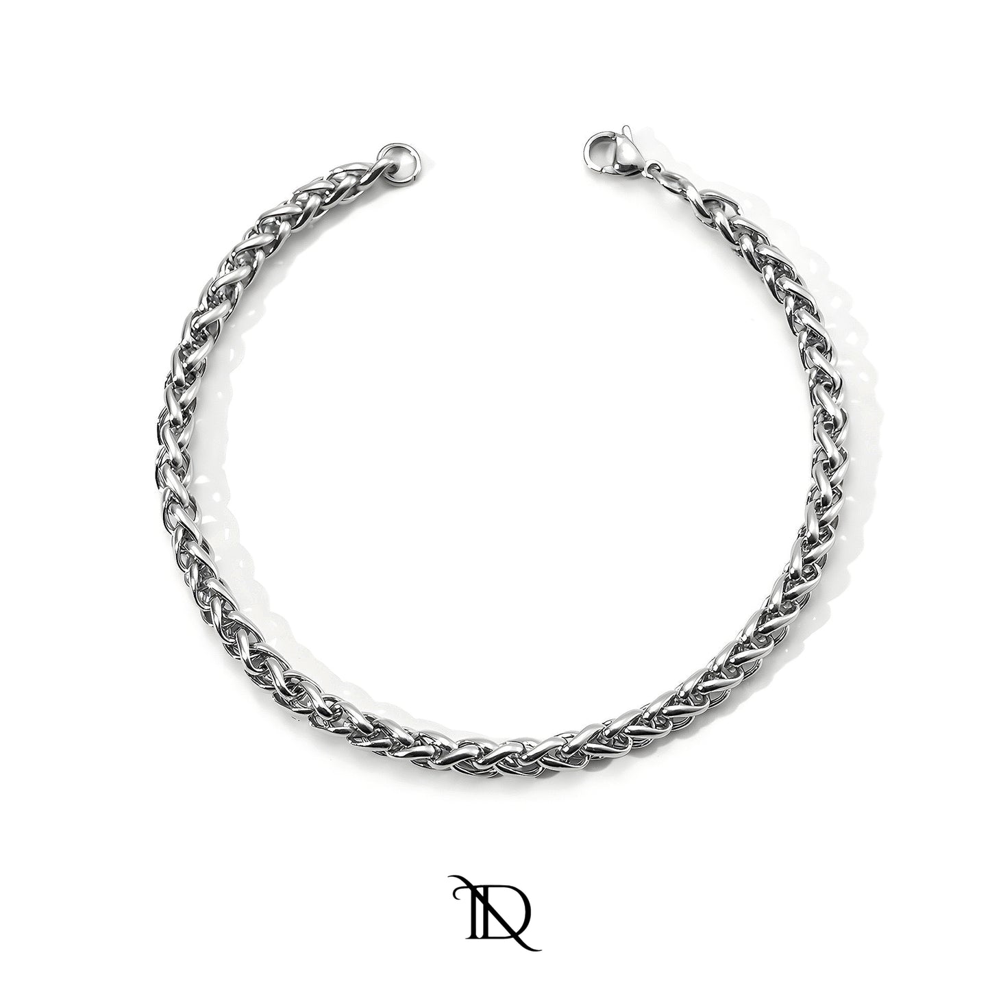 Stainless Twiddle Bracelet