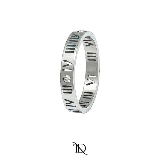 Stainless Ronia Cubic Ring