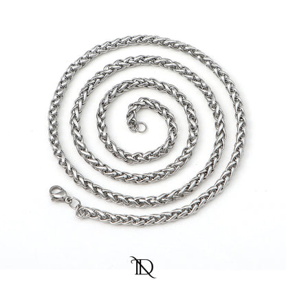 Stainless Twiddle Necklace